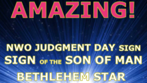 1 Bethlehem Star, Sign of Judgment, Sign of Son of Man