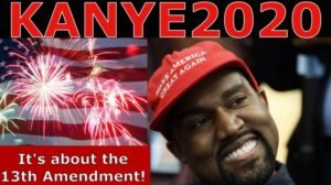 Kanye 2020-13th Amendment Slavery! Trump at Mt Rushmore, Trafficking Dress
