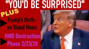 Trump's Birth on a Blood Moon - Destined to Destroy the NWO!  Zechariah 12