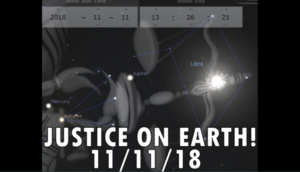 Star Sign in Libra 11/11/18 - JUSTICE!