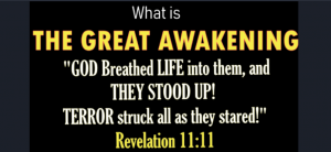 WHAT IS THE GREAT AWAKENING? – FORETOLD IN REVELATION 11, JOEL 2, AND EZEKIEL 37 4-22-21 WHO Bio-Terrorism