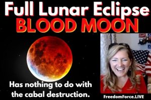 Full Lunar Eclipse BLOOD MOON - Nothing to do with the Cabal Destruction? 4-30-21