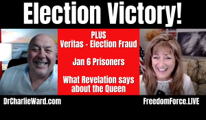 Patriots Beat Cheaters, Veritas, Jan 6 Prisoners, What Revelation says about the Queen- Charlie 11-3-21