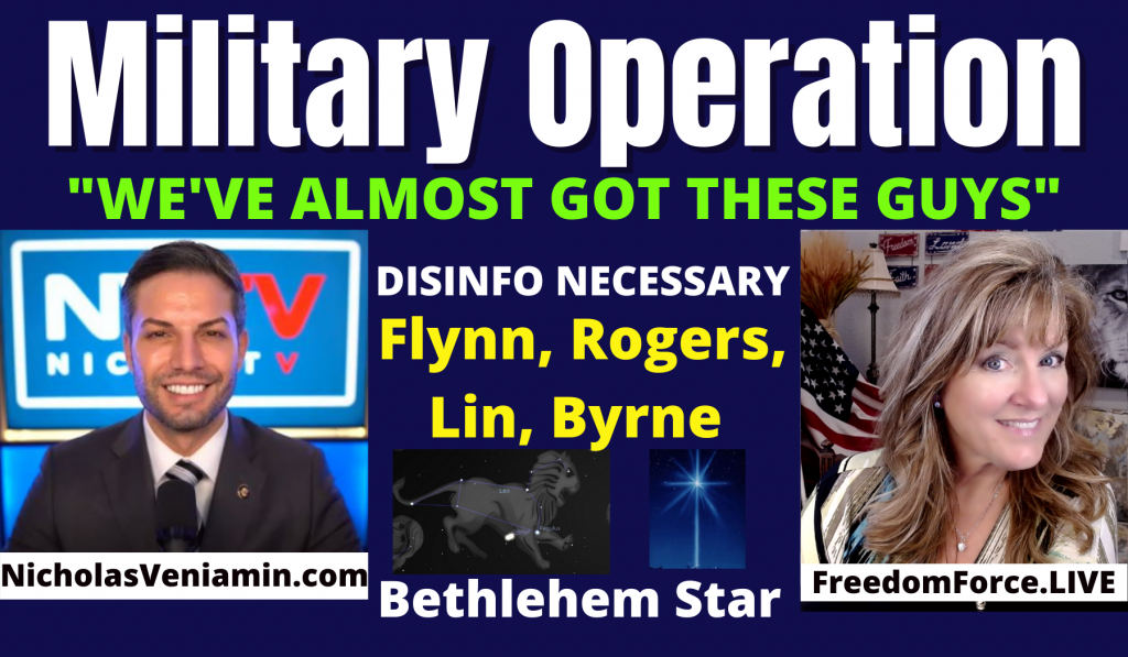 Military Operation – Byrne, Flynn, Rogers, Lin Bethlehem Star 12-14-21