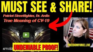 Dr. Ardis Exposes Cov19 as Snake Venom! Watch the Water! 4-12-22