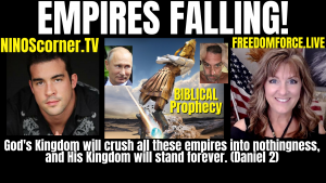 Nino & Melly- Empires Falling – Prophecy Daniel 2, Truth about Israel 3-31-22