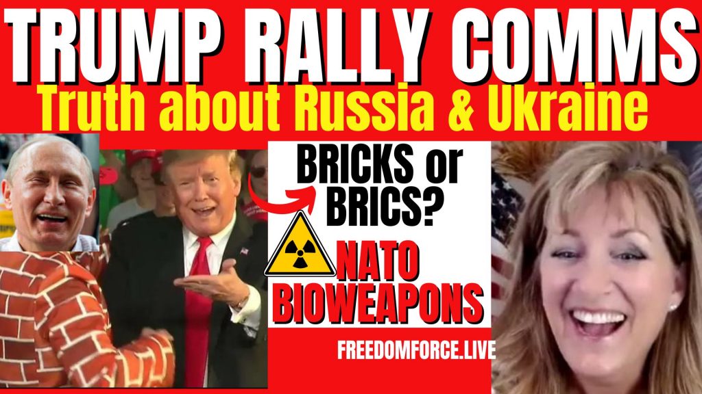 TRUMP AZ RALLY, BRICS, TRUTH ABOUT RUSSIA AND UKRAINE AND NATO ISAIAH 60 7-24-22