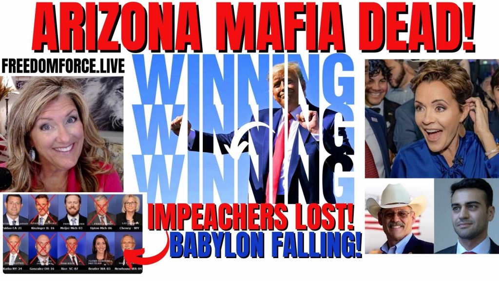 Arizona Mafia is Dead! WINNING Kari Lake, Finchem, David – Impeachers Losing! Babylon Falls 8-3-22