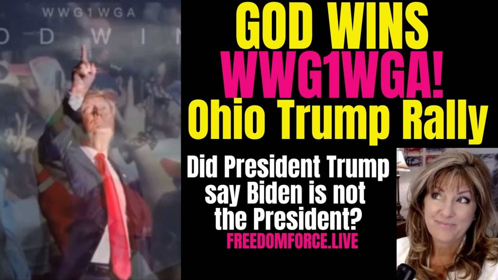 God Wins! WWG1WGA! Ohio Trump Rally 9-18-22