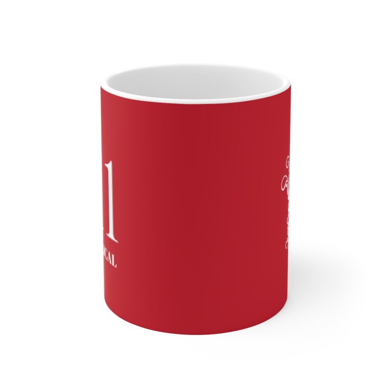 Revelation 11:11 with Cross - Red - Ceramic Mugs (11oz15oz20oz) - Image 11