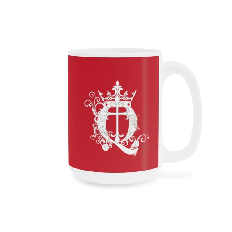 Awake Mug with Cross - Red Ceramic Mugs (11oz15oz20oz) - Image 7