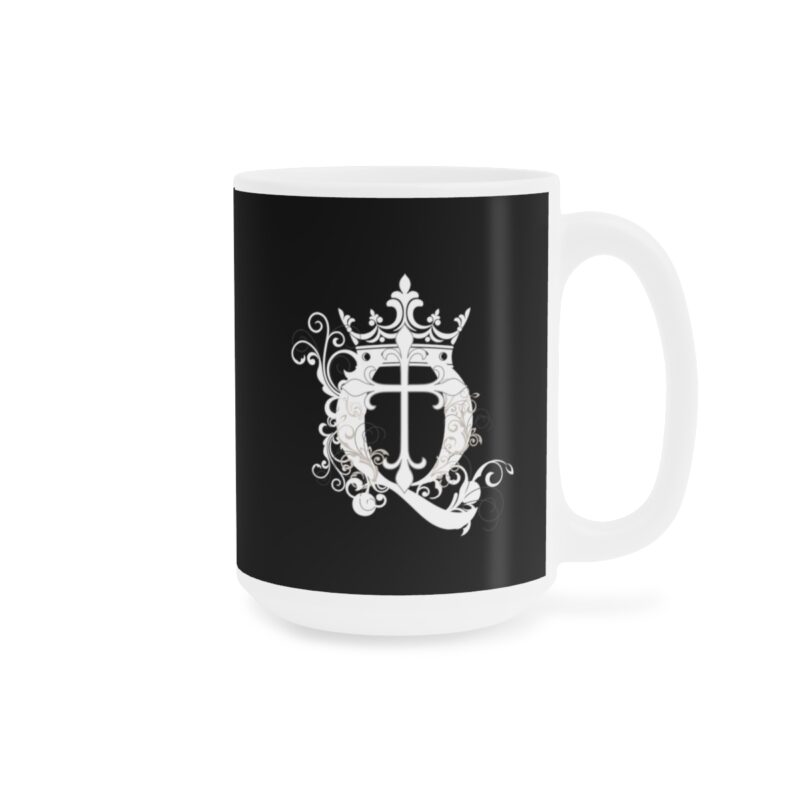 Awake Mug with Cross - Black - Ceramic Mugs (11oz15oz20oz) - Image 7