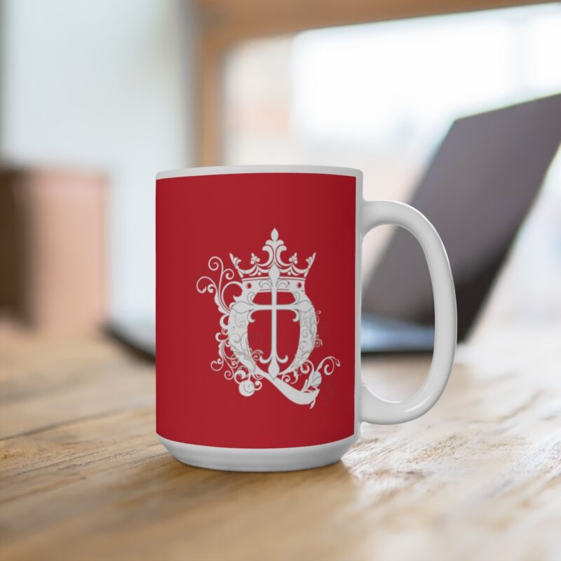 Revelation 11:11 with Cross - Red - Ceramic Mugs (11oz15oz20oz) - Image 10