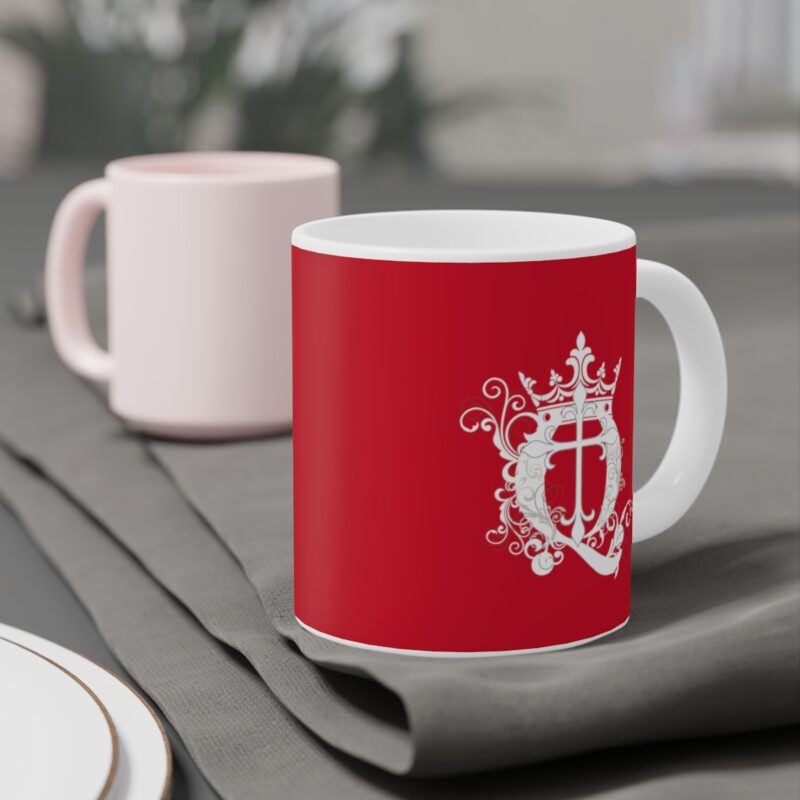 Awake Mug with Cross - Red Ceramic Mugs (11oz15oz20oz) - Image 13