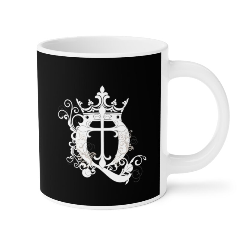 Awake Mug with Cross - Black - Ceramic Mugs (11oz15oz20oz) - Image 12