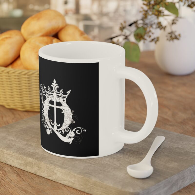 Revelation 11:11 with Cross - Black - Ceramic Mugs (11oz15oz20oz) - Image 14