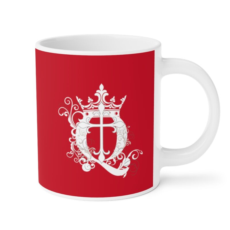 Revelation 11:11 with Cross - Red - Ceramic Mugs (11oz15oz20oz) - Image 3