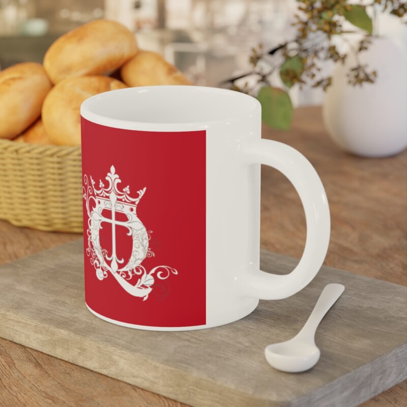 Revelation 11:11 with Cross - Red - Ceramic Mugs (11oz15oz20oz) - Image 5