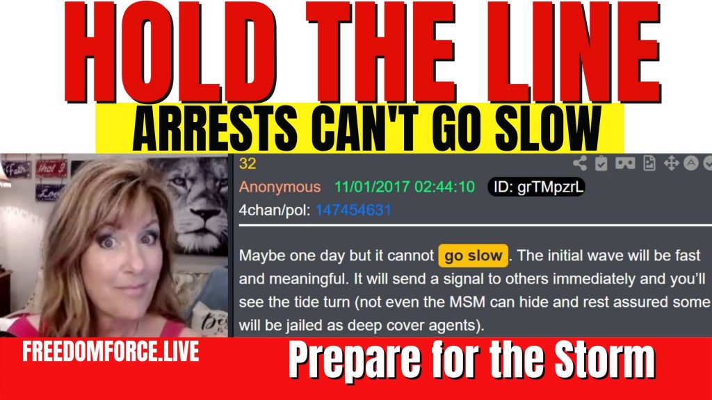 Hold the Line – NWO Collapsing – Arrests – Zech. 11-27-22