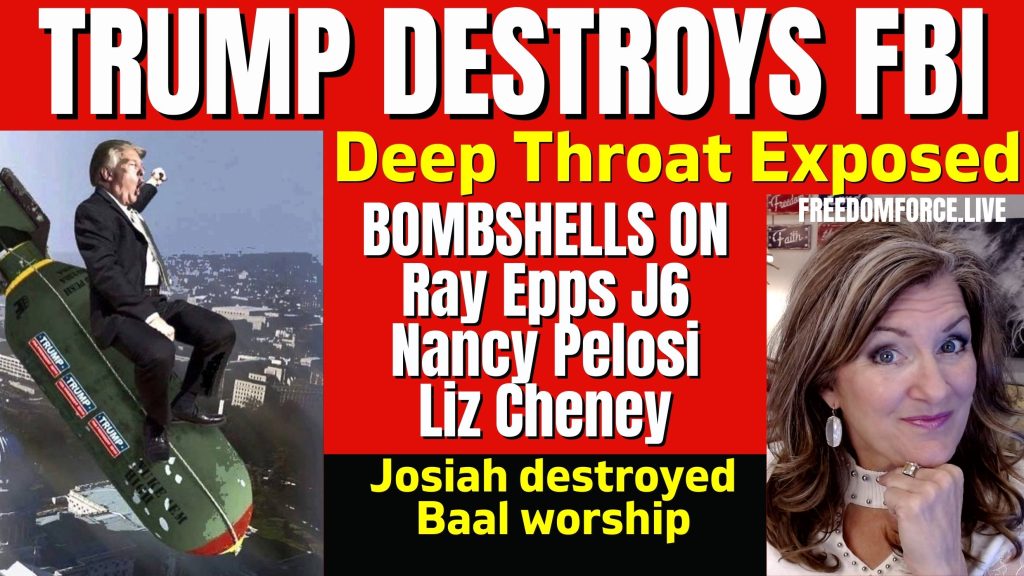 TRUMP DESTOYS DEEP THROAT FBI EPPS- JOSIAH DESTROYS BAAL 1-1-23