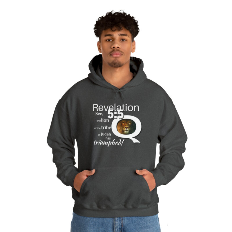 The Lion of the Tribe of Judah has Triumphed! Unisex Heavy Blend™ Hooded Sweatshirt - Image 43