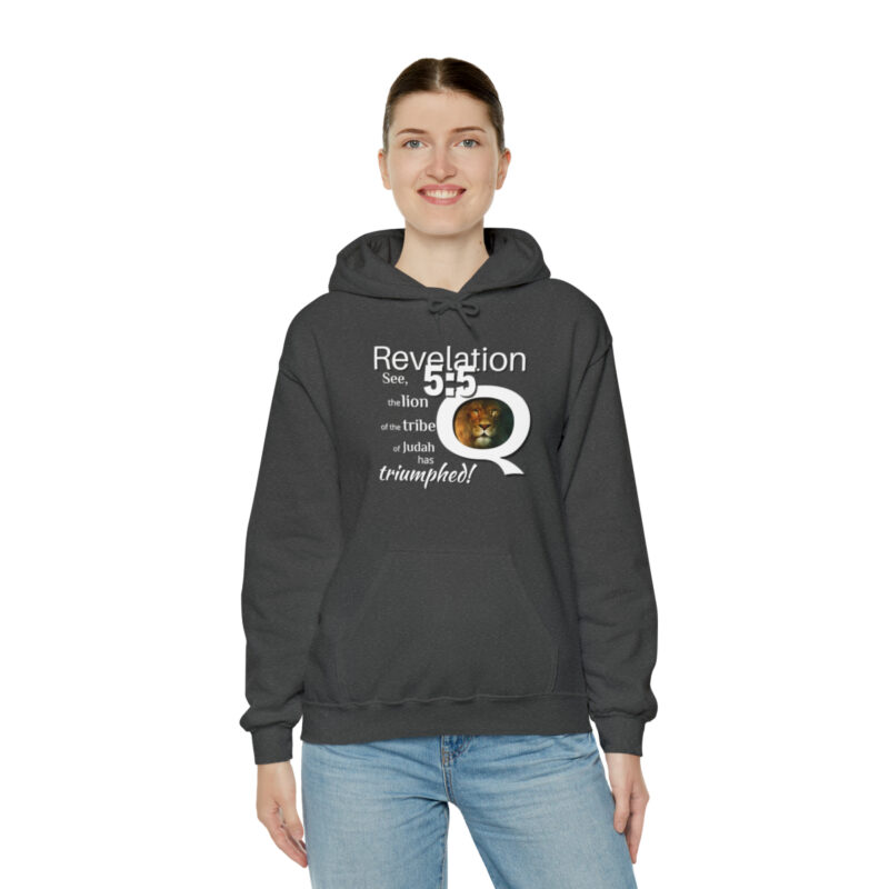 The Lion of the Tribe of Judah has Triumphed! Unisex Heavy Blend™ Hooded Sweatshirt - Image 44