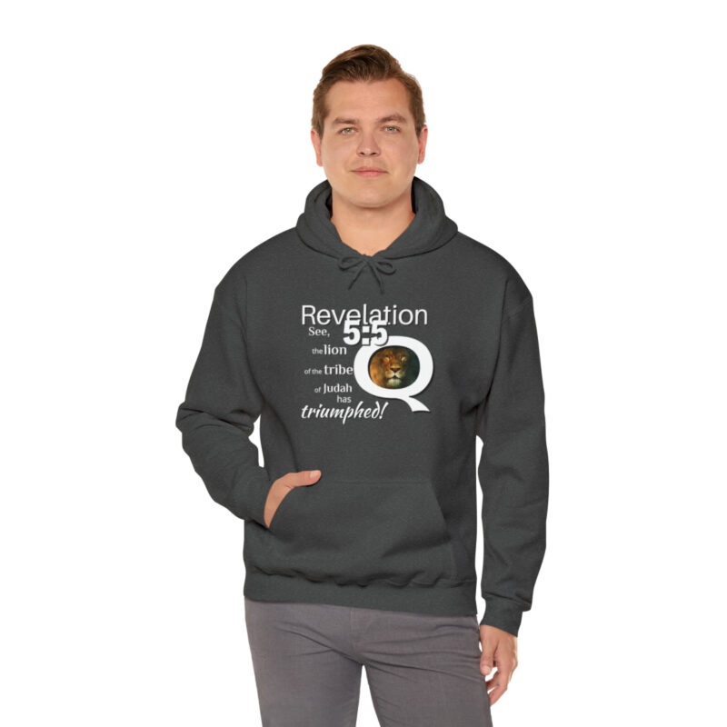 The Lion of the Tribe of Judah has Triumphed! Unisex Heavy Blend™ Hooded Sweatshirt - Image 45
