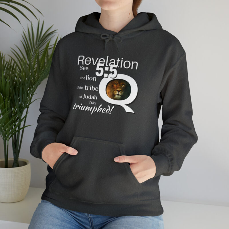 The Lion of the Tribe of Judah has Triumphed! Unisex Heavy Blend™ Hooded Sweatshirt - Image 37