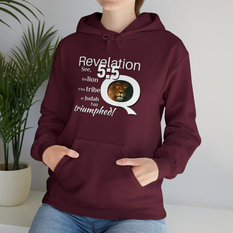 The Lion of the Tribe of Judah has Triumphed! Unisex Heavy Blend™ Hooded Sweatshirt - Image 19