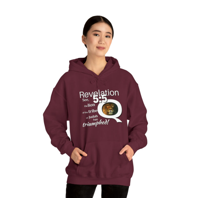 The Lion of the Tribe of Judah has Triumphed! Unisex Heavy Blend™ Hooded Sweatshirt - Image 24