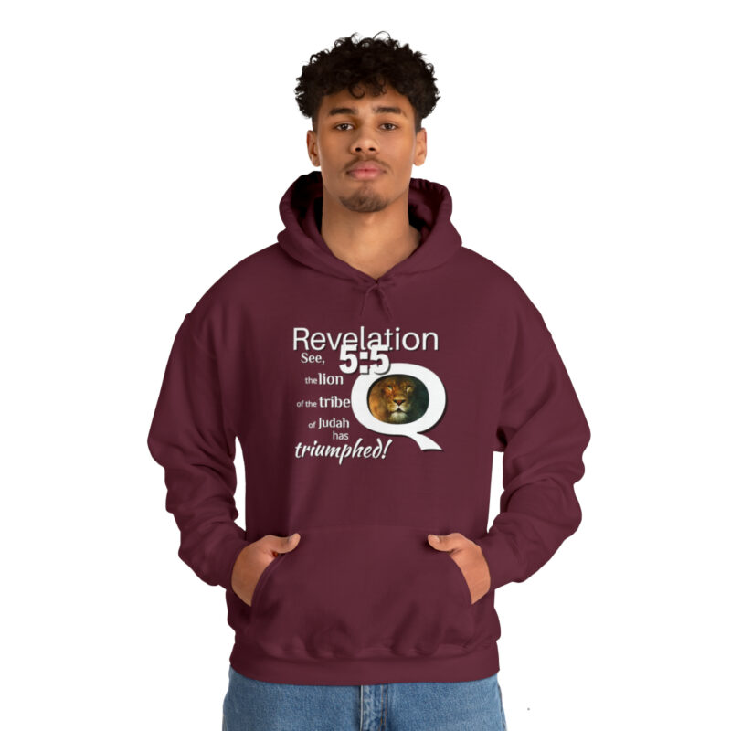 The Lion of the Tribe of Judah has Triumphed! Unisex Heavy Blend™ Hooded Sweatshirt - Image 25