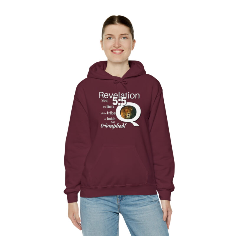 The Lion of the Tribe of Judah has Triumphed! Unisex Heavy Blend™ Hooded Sweatshirt - Image 26