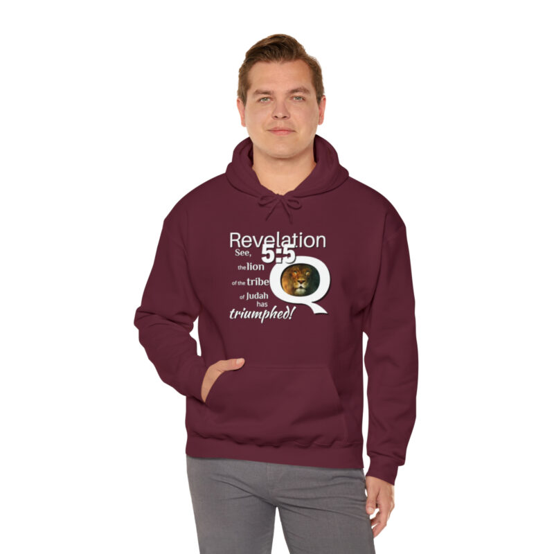 The Lion of the Tribe of Judah has Triumphed! Unisex Heavy Blend™ Hooded Sweatshirt - Image 27