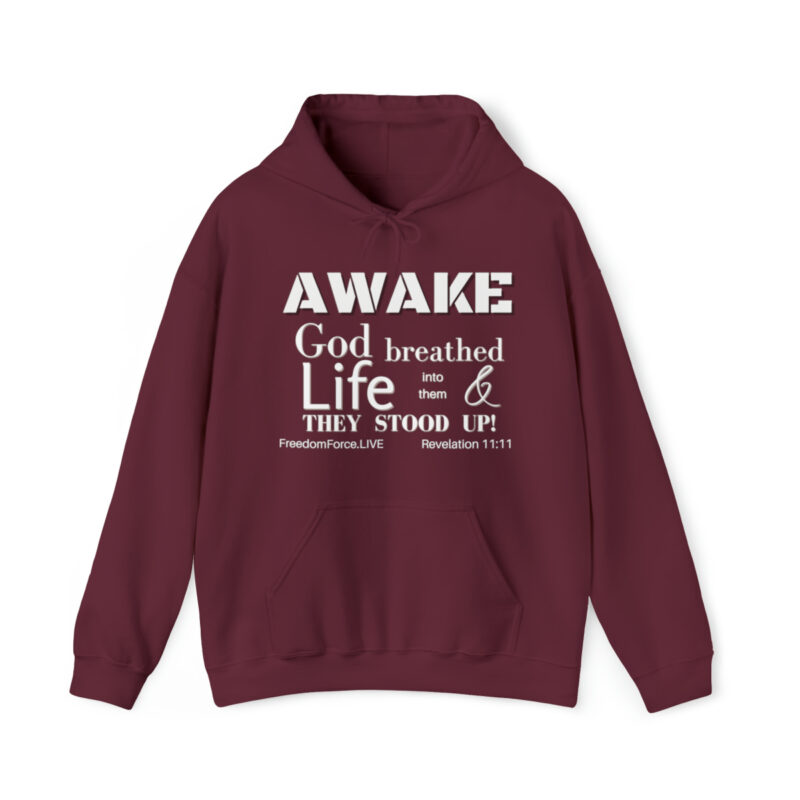 Awake Revelation 11:11 - Unisex Heavy Blend™ Hooded Sweatshirt - Image 20