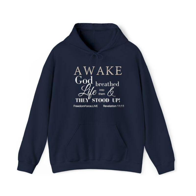 Awake Revelation 11:11 - Unisex Heavy Blend™ Hooded Sweatshirt - Image 47