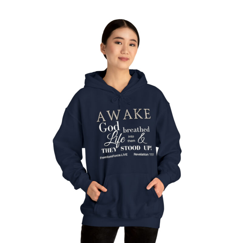 Awake Revelation 11:11 - Unisex Heavy Blend™ Hooded Sweatshirt - Image 51