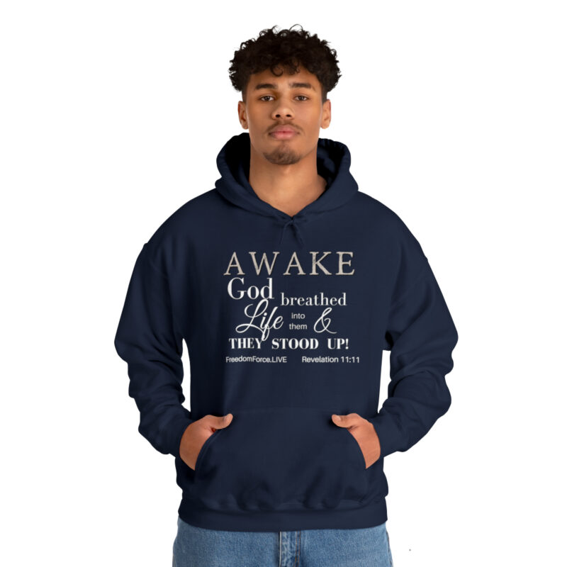 Awake Revelation 11:11 - Unisex Heavy Blend™ Hooded Sweatshirt - Image 52