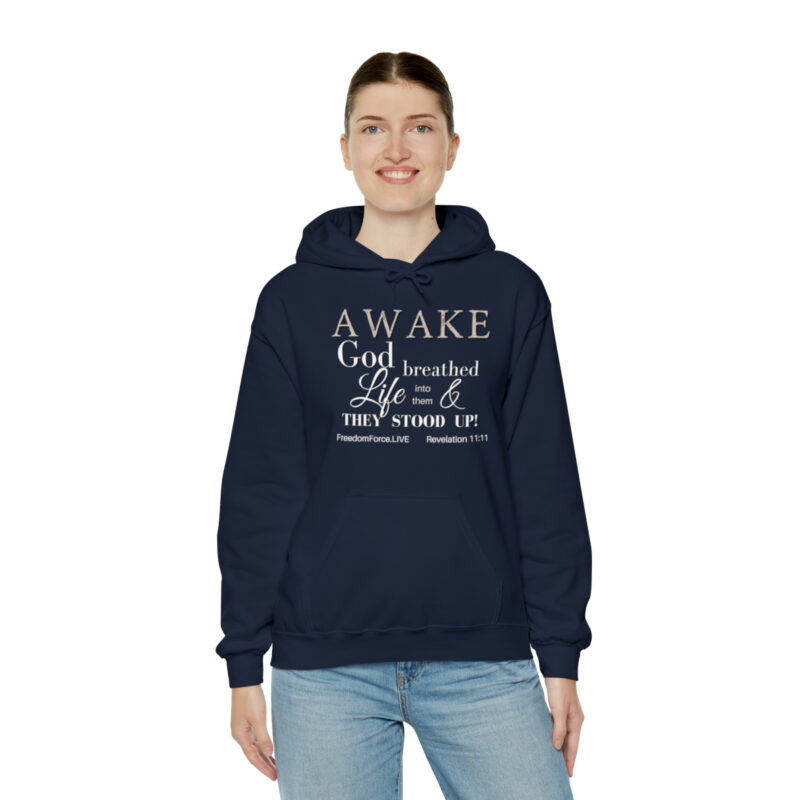 Awake Revelation 11:11 - Unisex Heavy Blend™ Hooded Sweatshirt - Image 53
