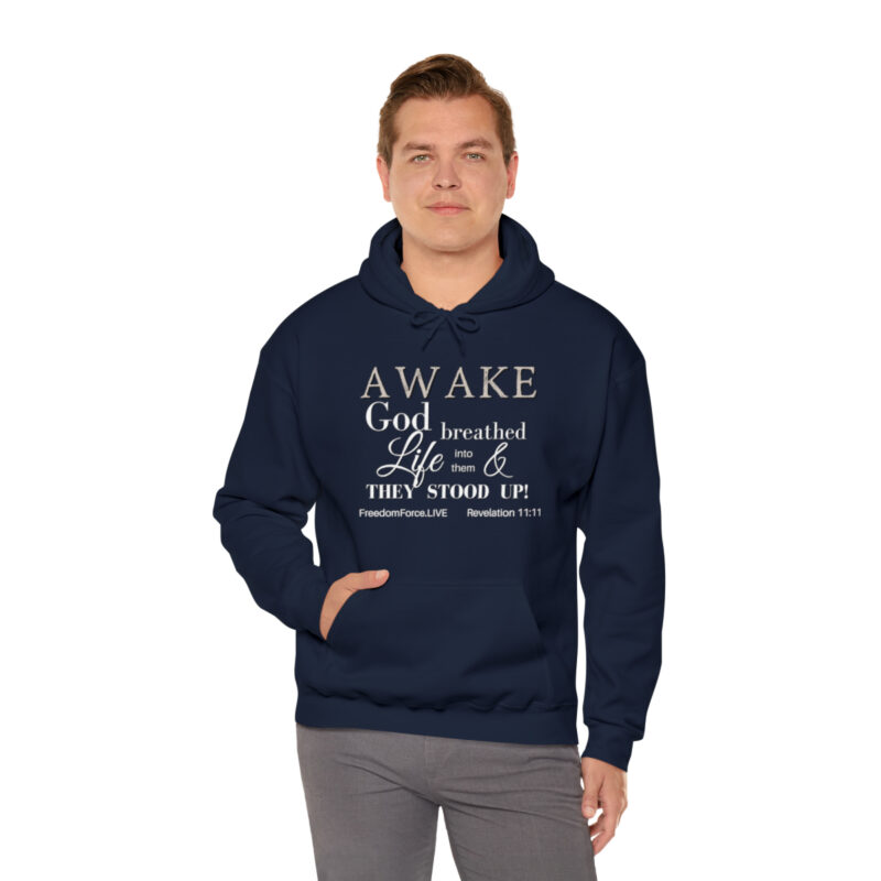Awake Revelation 11:11 - Unisex Heavy Blend™ Hooded Sweatshirt - Image 54