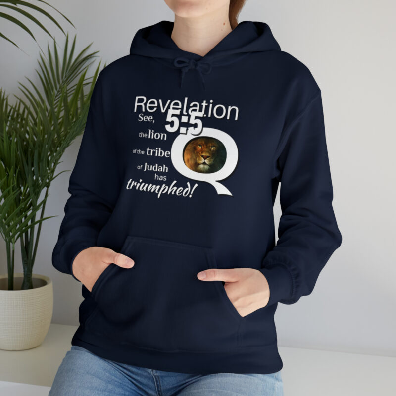 The Lion of the Tribe of Judah has Triumphed! Unisex Heavy Blend™ Hooded Sweatshirt - Image 55