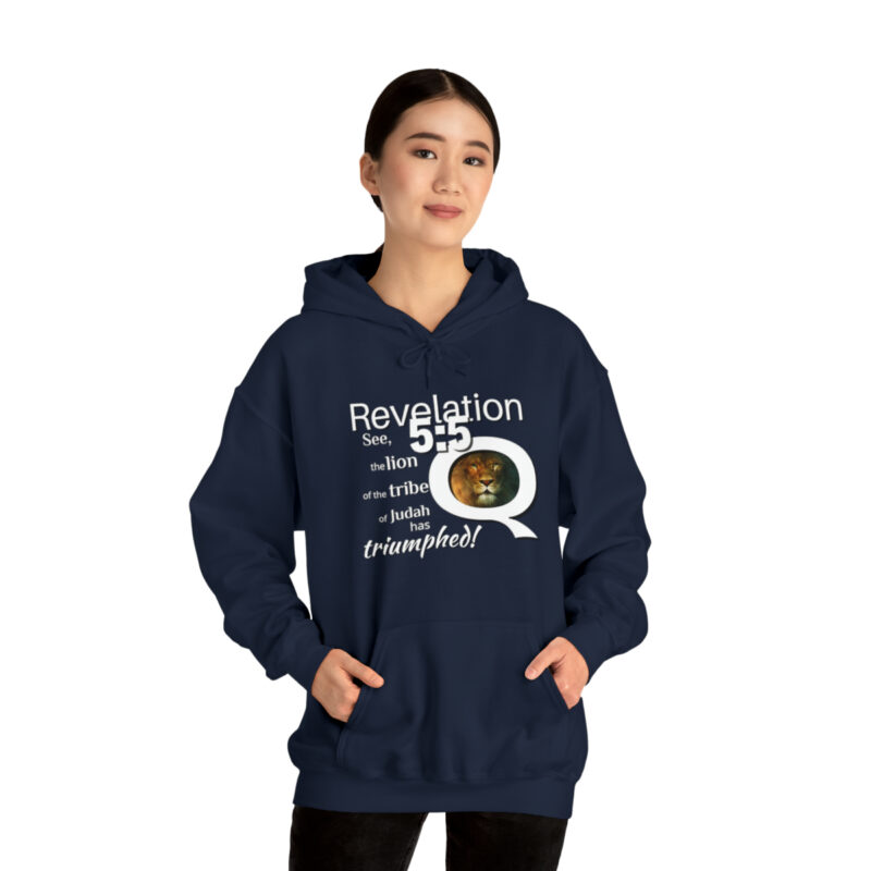 The Lion of the Tribe of Judah has Triumphed! Unisex Heavy Blend™ Hooded Sweatshirt - Image 60