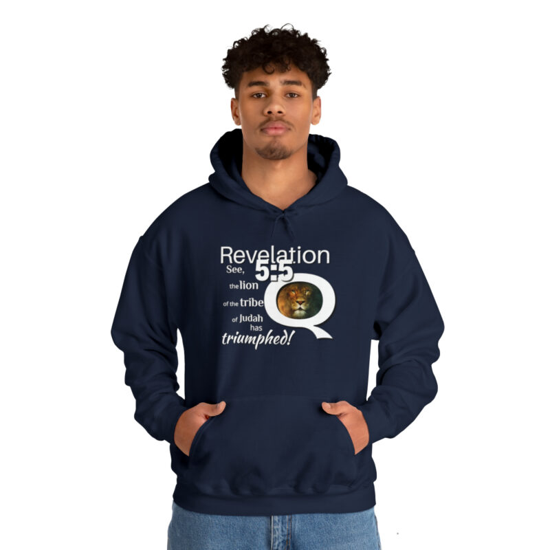 The Lion of the Tribe of Judah has Triumphed! Unisex Heavy Blend™ Hooded Sweatshirt - Image 61