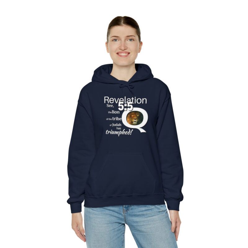 The Lion of the Tribe of Judah has Triumphed! Unisex Heavy Blend™ Hooded Sweatshirt - Image 62