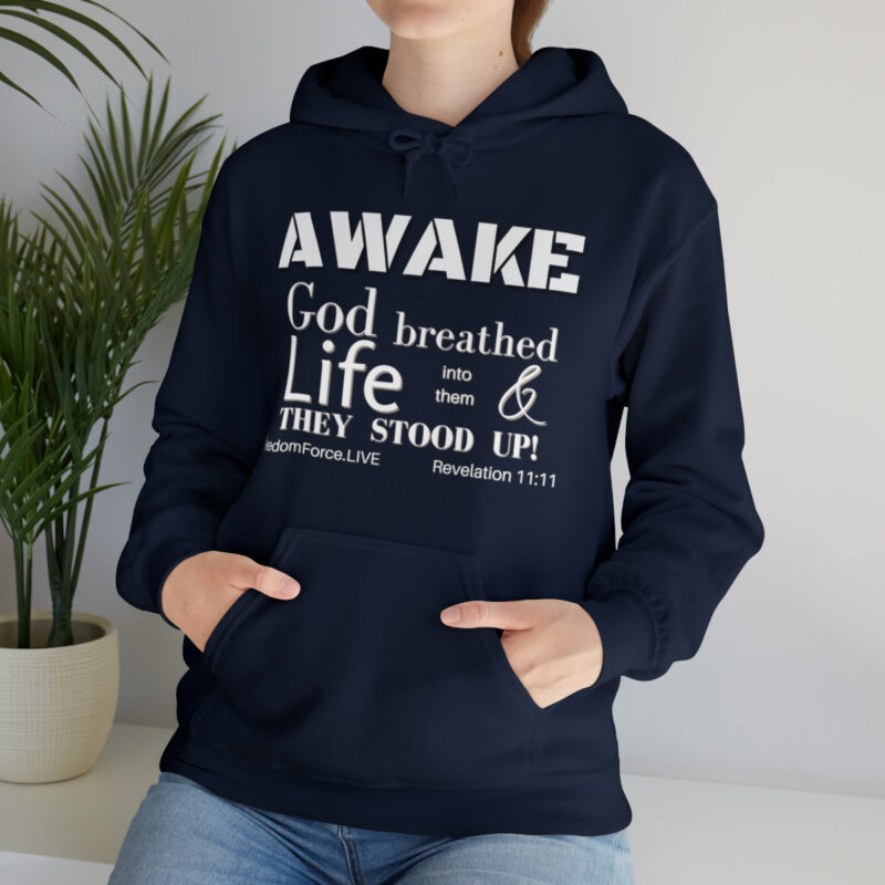 Awake Revelation 11:11 - Unisex Heavy Blend™ Hooded Sweatshirt - Image 72