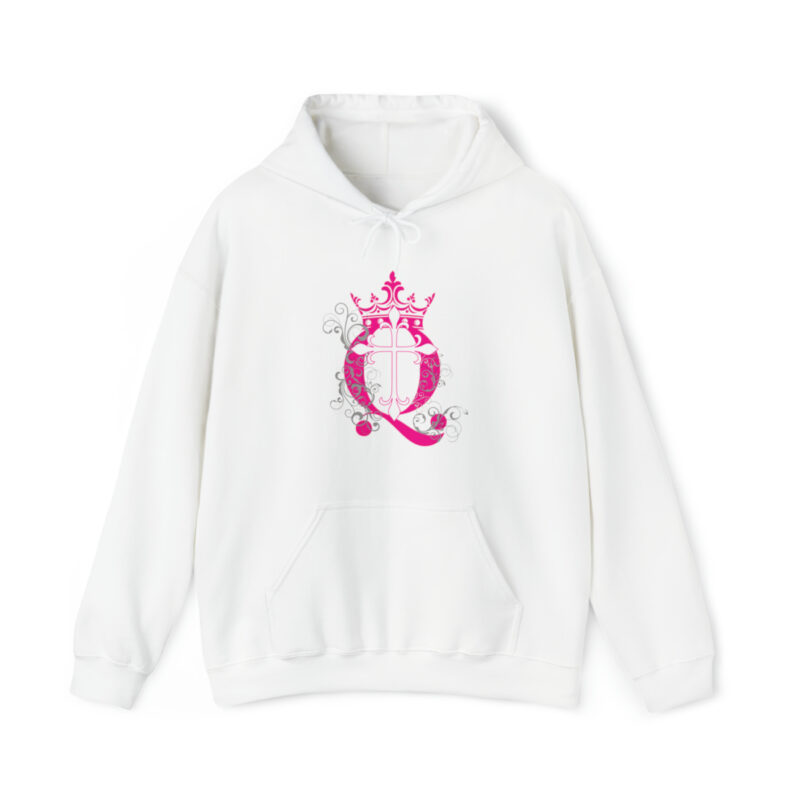 Crown Q Cross - Unisex Heavy Blend™ Hooded Sweatshirt