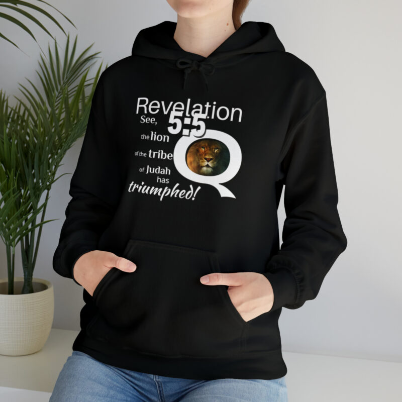 The Lion of the Tribe of Judah has Triumphed! Unisex Heavy Blend™ Hooded Sweatshirt - Image 10