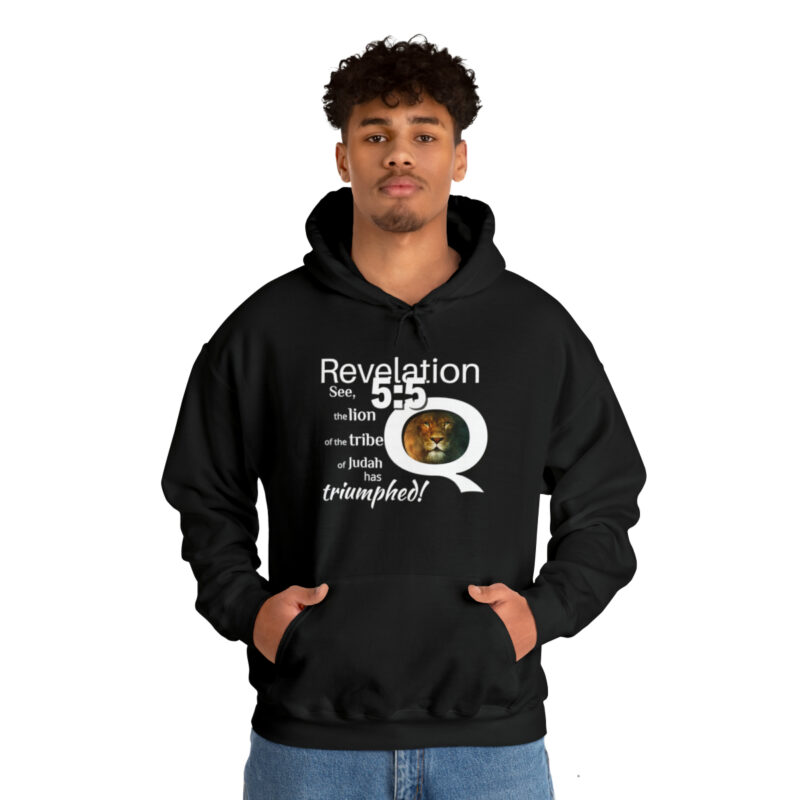 The Lion of the Tribe of Judah has Triumphed! Unisex Heavy Blend™ Hooded Sweatshirt - Image 16