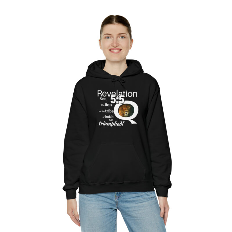 The Lion of the Tribe of Judah has Triumphed! Unisex Heavy Blend™ Hooded Sweatshirt - Image 17