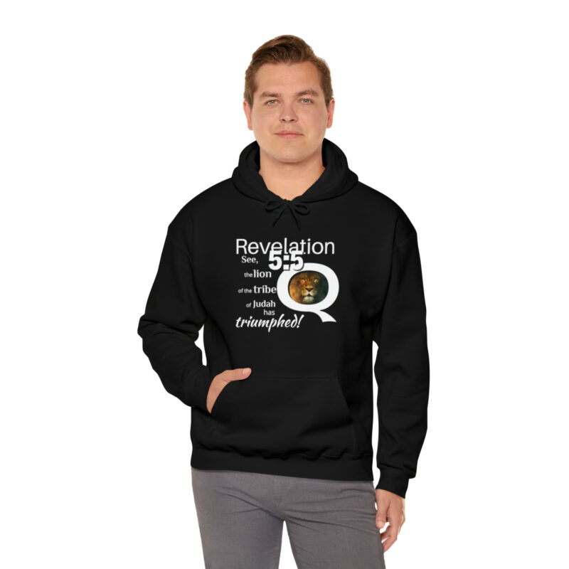The Lion of the Tribe of Judah has Triumphed! Unisex Heavy Blend™ Hooded Sweatshirt - Image 18
