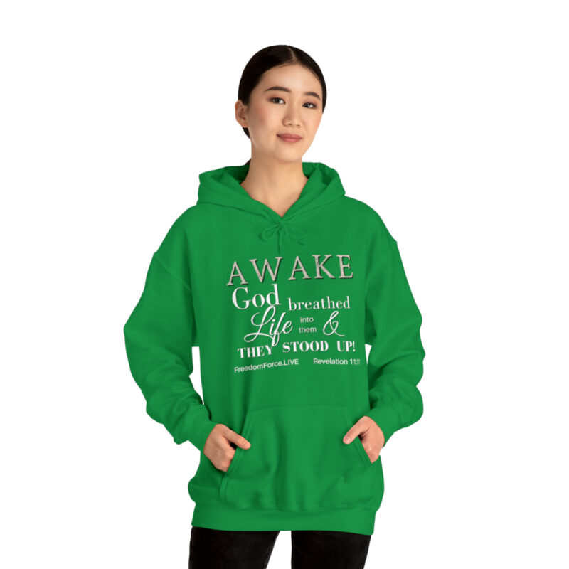 Awake Revelation 11:11 - Unisex Heavy Blend™ Hooded Sweatshirt - Image 42